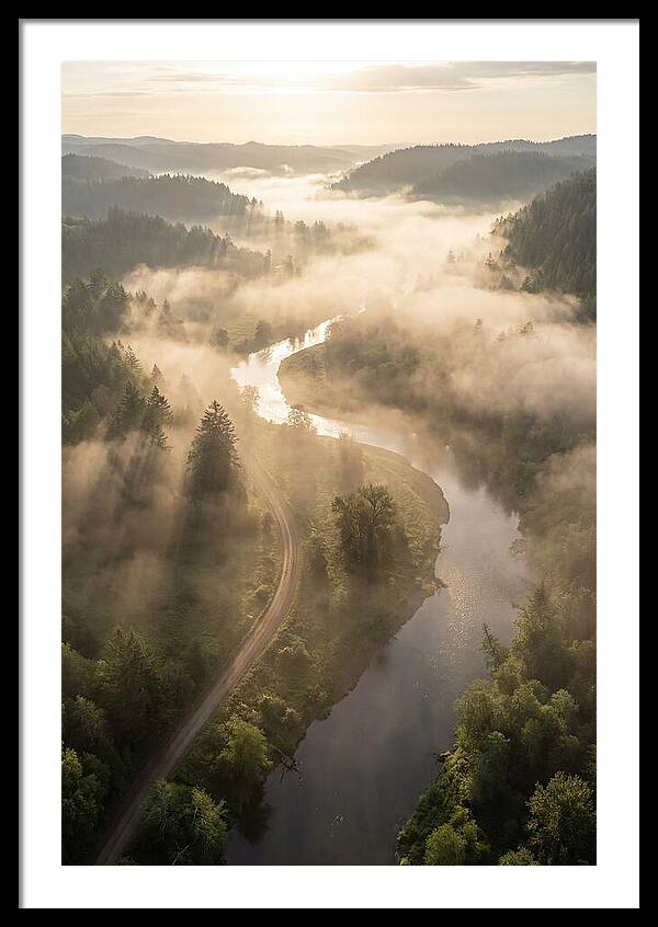 Weathered Serenity Over The River