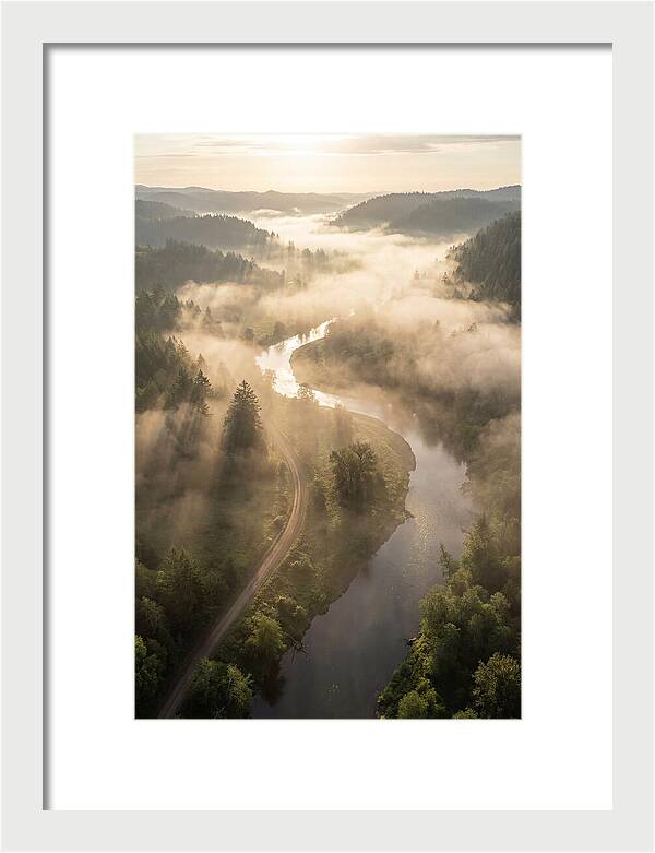 Weathered Serenity Over The River
