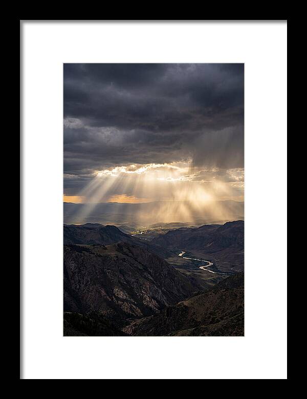 Weathered Sun Rays Breaking Through