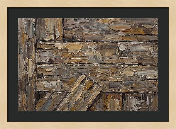 Weathered Timber Surface