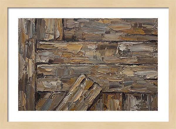 Weathered Timber Surface