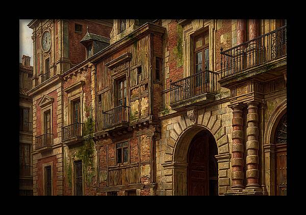 Weathered Urban Facade