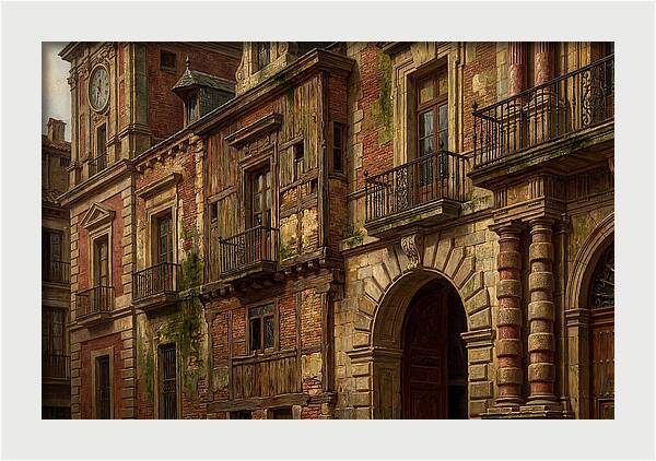 Weathered Urban Facade