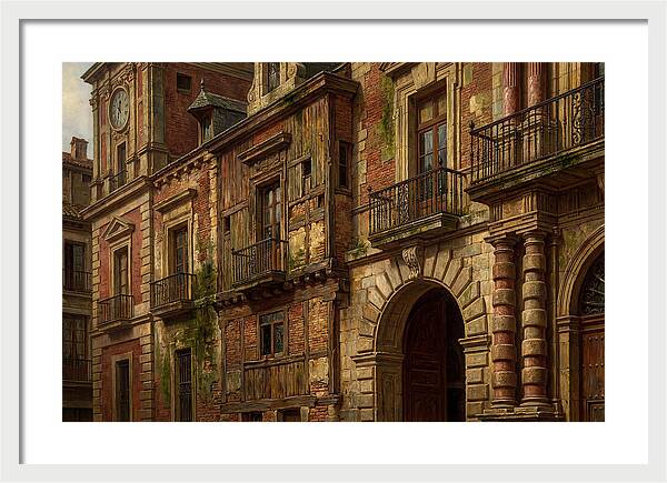 Weathered Urban Facade