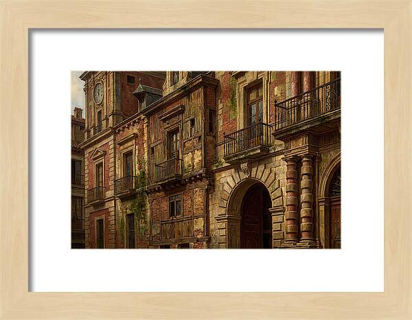Weathered Urban Facade