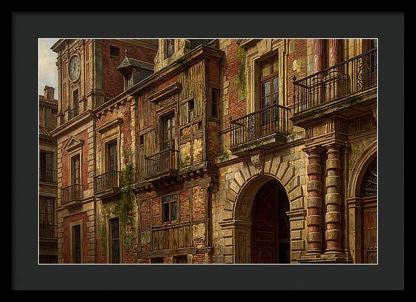 Weathered Urban Facade