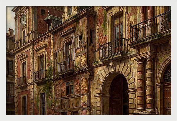 Weathered Urban Facade
