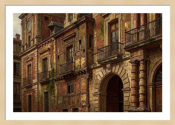 Weathered Urban Facade