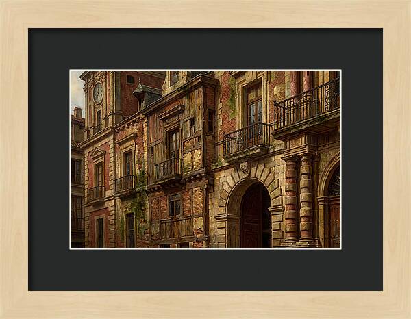 Weathered Urban Facade