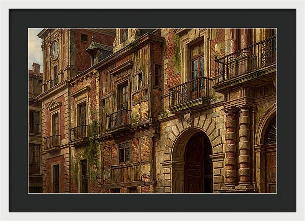 Weathered Urban Facade