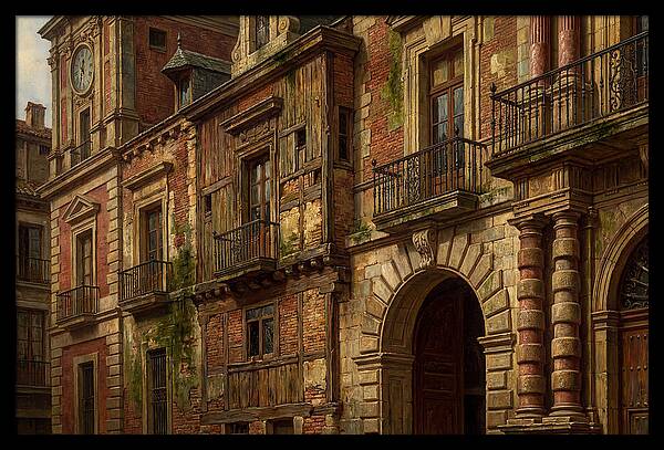Weathered Urban Facade
