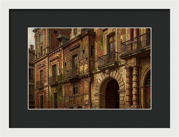 Weathered Urban Facade