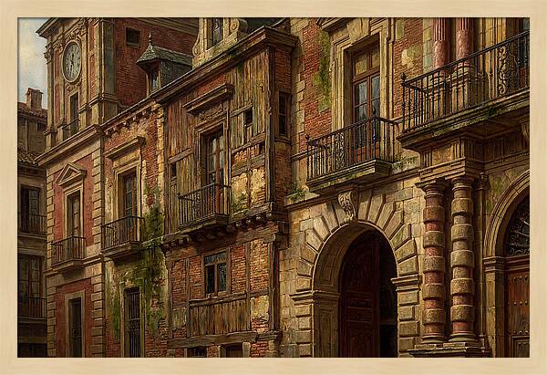 Weathered Urban Facade