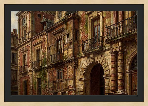 Weathered Urban Facade
