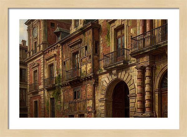 Weathered Urban Facade