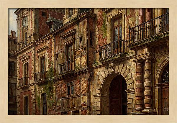 Weathered Urban Facade