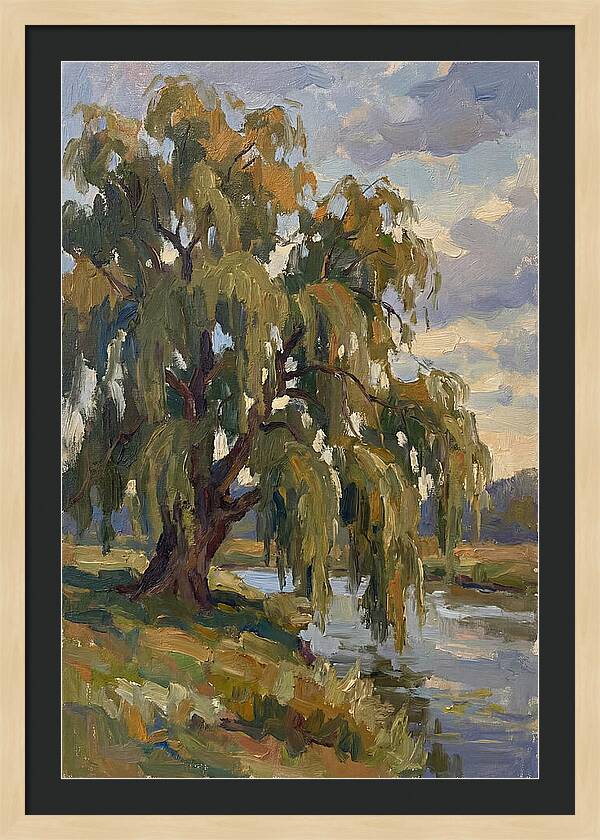 Weeping Willow By The River