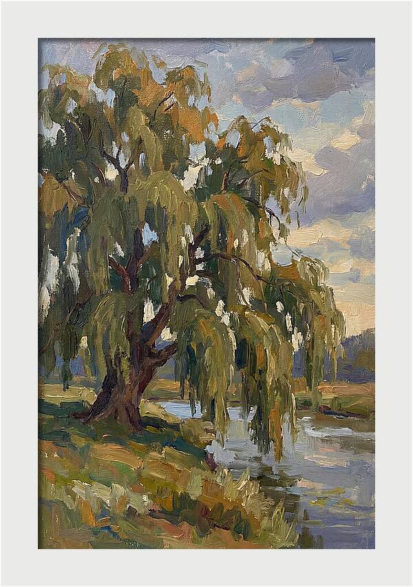 Weeping Willow By The River