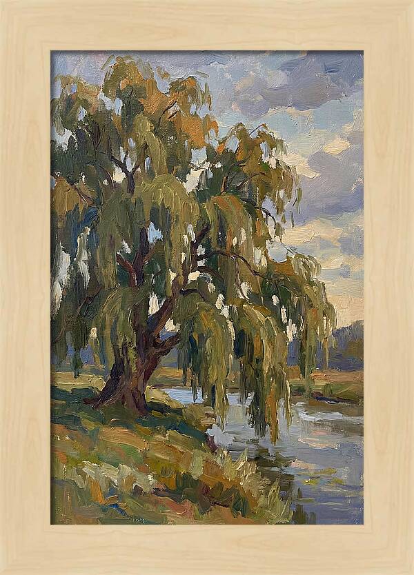 Weeping Willow By The River