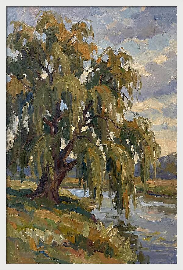 Weeping Willow By The River