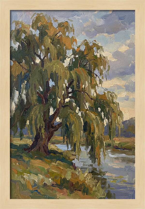 Weeping Willow By The River