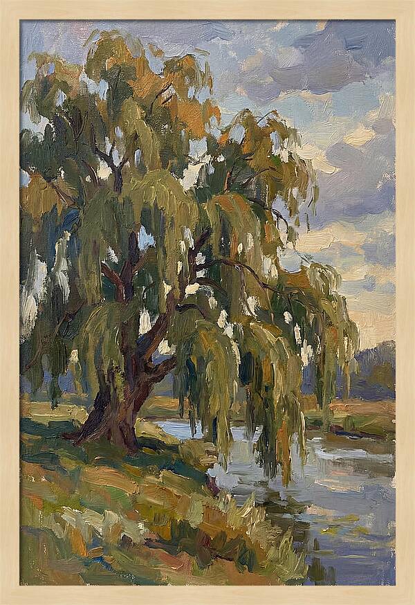 Weeping Willow By The River