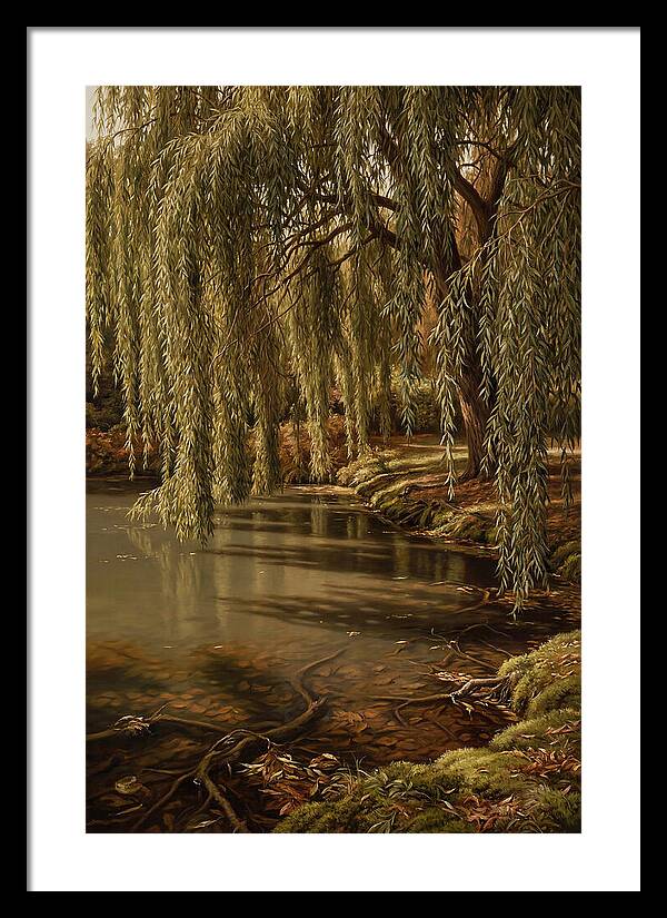 Weeping Willow Over Water