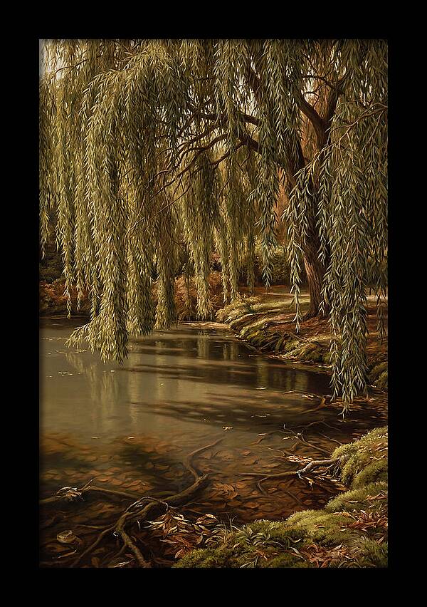 Weeping Willow Over Water