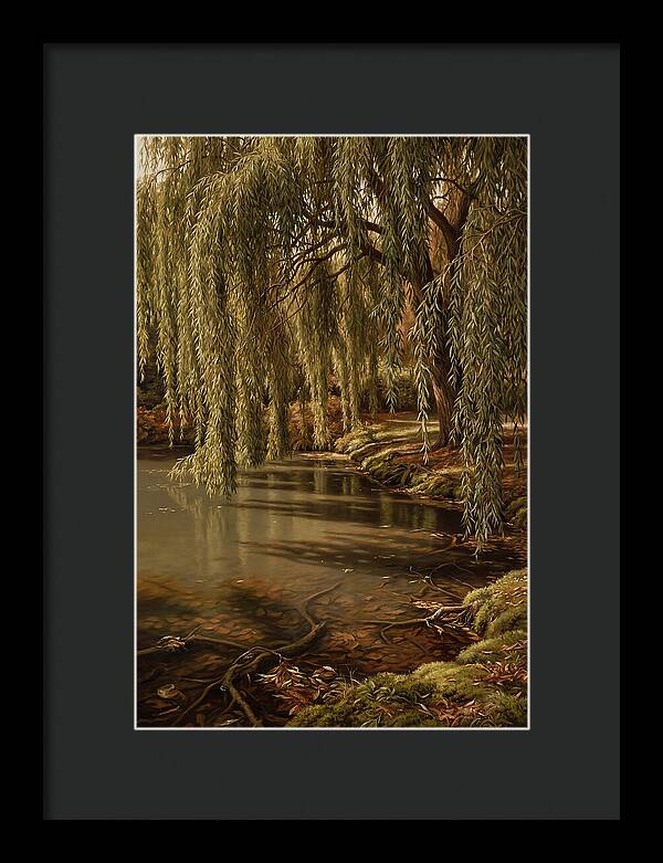 Weeping Willow Over Water