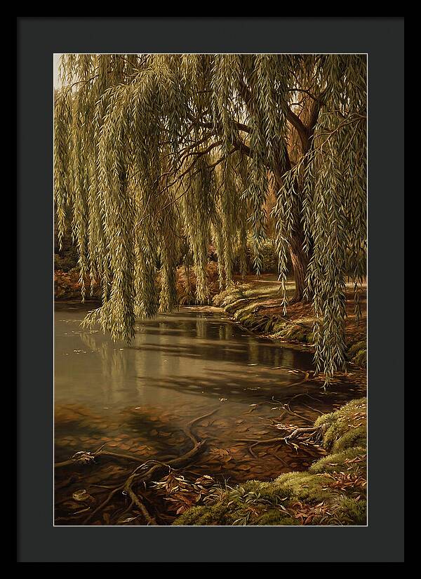 Weeping Willow Over Water
