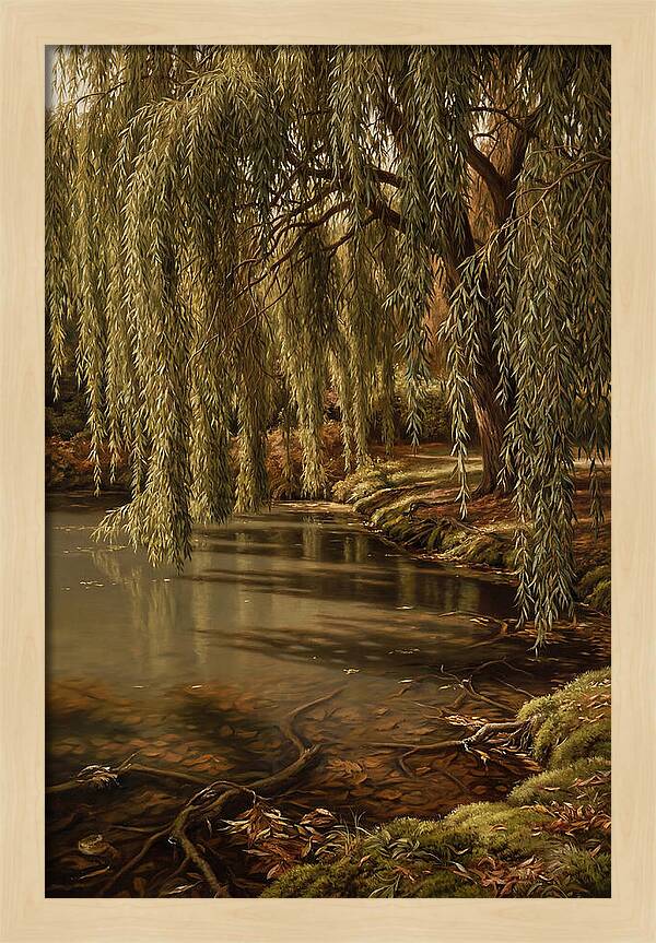 Weeping Willow Over Water