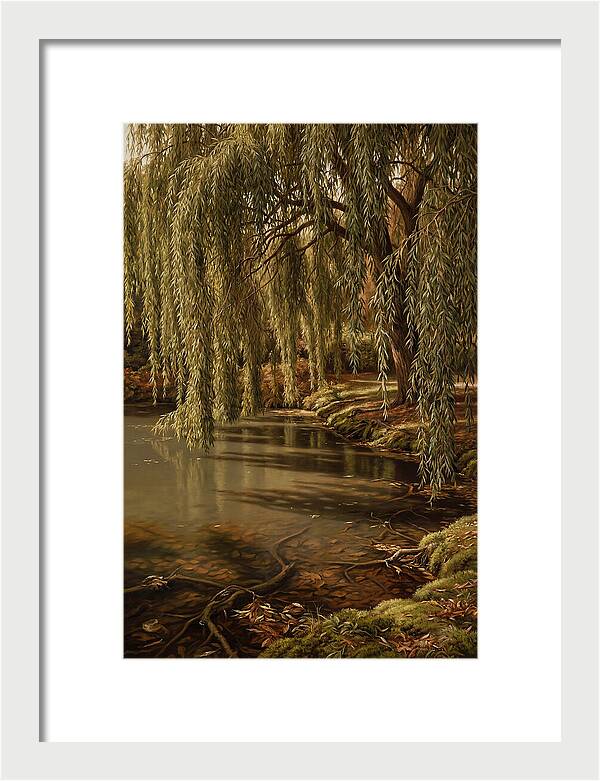 Weeping Willow Over Water