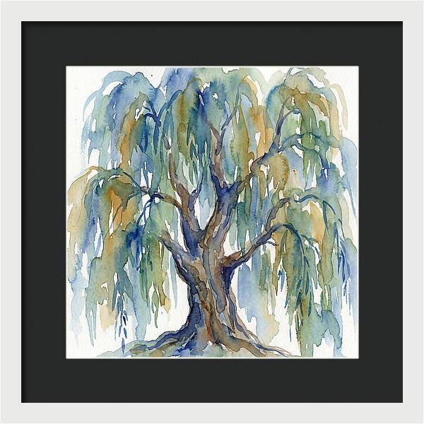 Weeping Willow Watercolor
