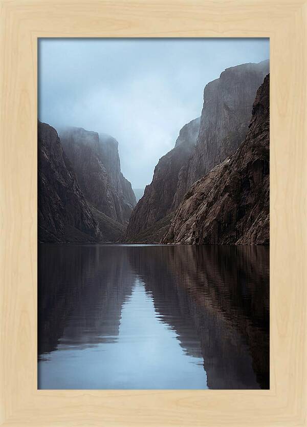 Western Brook Pond Fjord Landscape