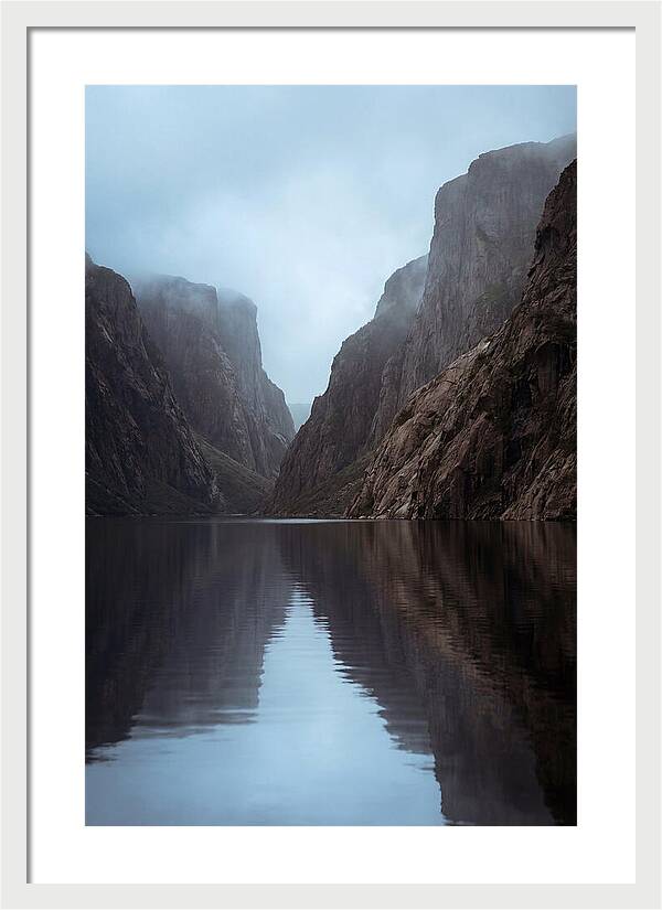 Western Brook Pond Fjord Landscape