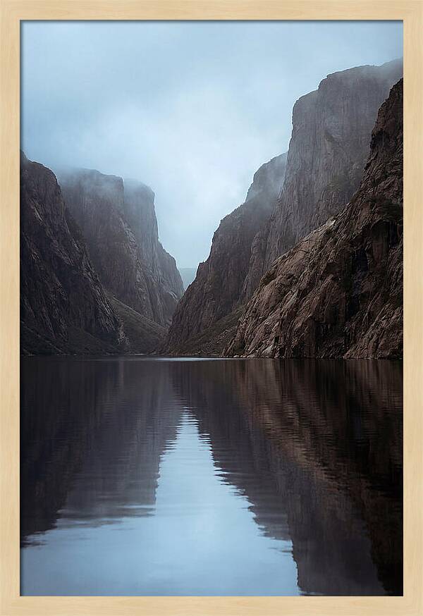 Western Brook Pond Fjord Landscape