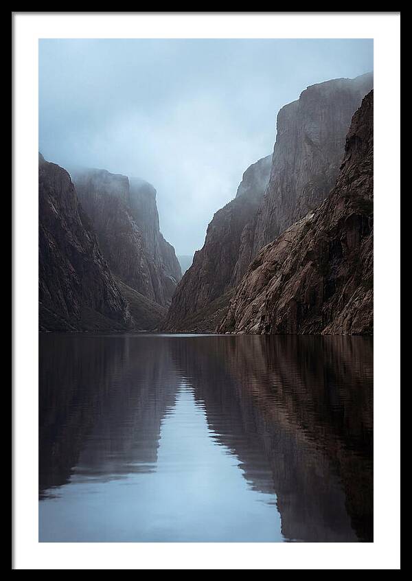 Western Brook Pond Fjord Landscape
