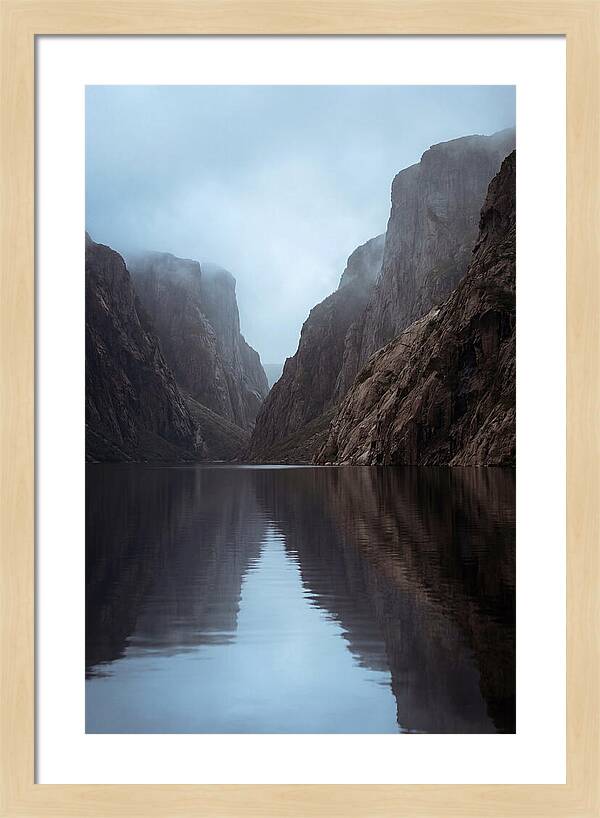 Western Brook Pond Fjord Landscape