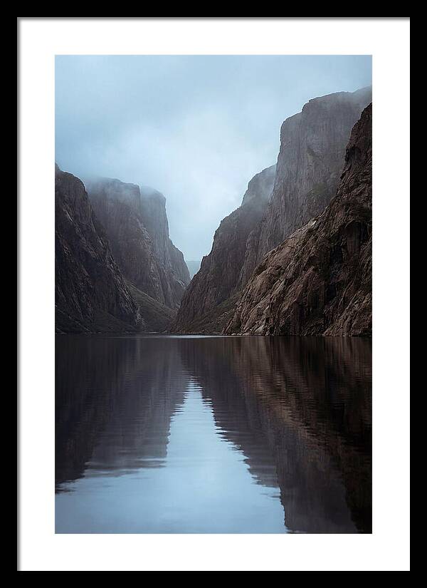 Western Brook Pond Fjord Landscape