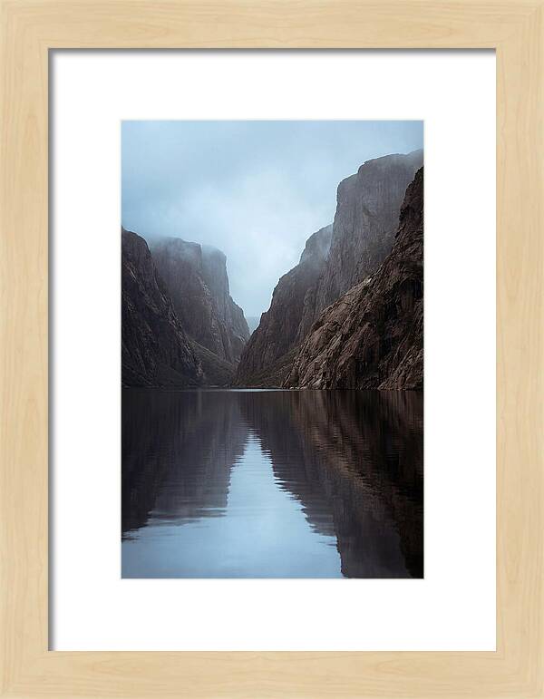 Western Brook Pond Fjord Landscape