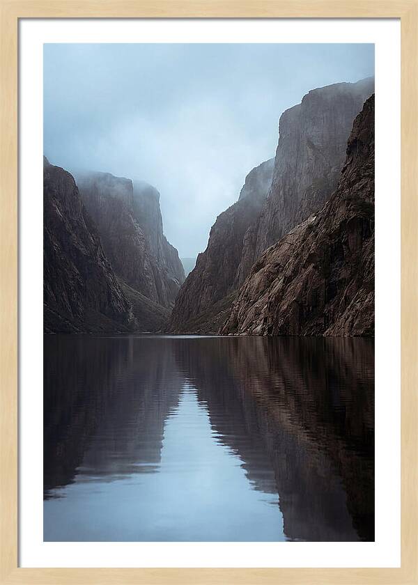 Western Brook Pond Fjord Landscape