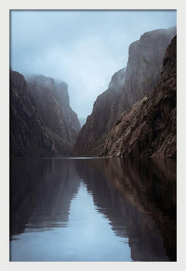 Western Brook Pond Fjord Landscape