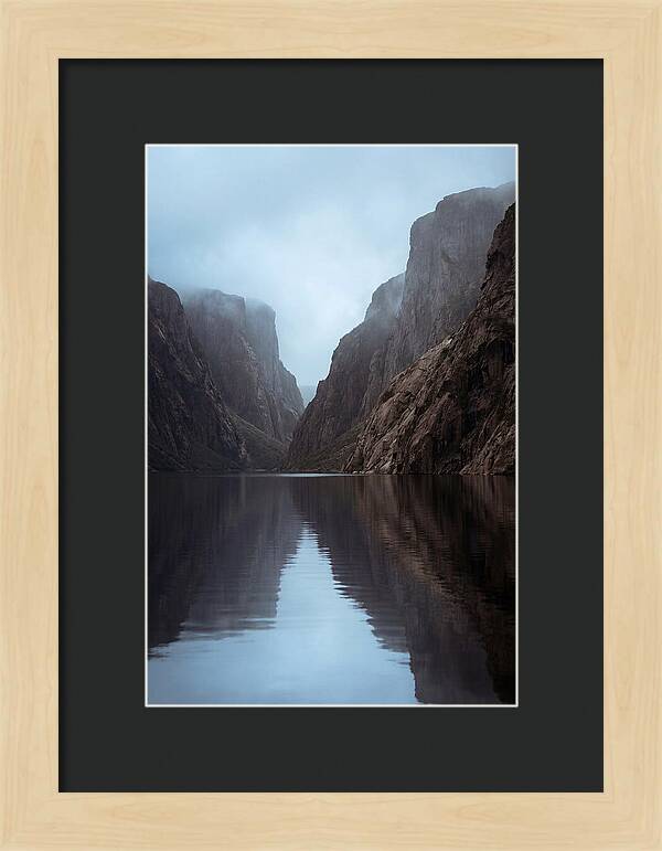 Western Brook Pond Fjord Landscape