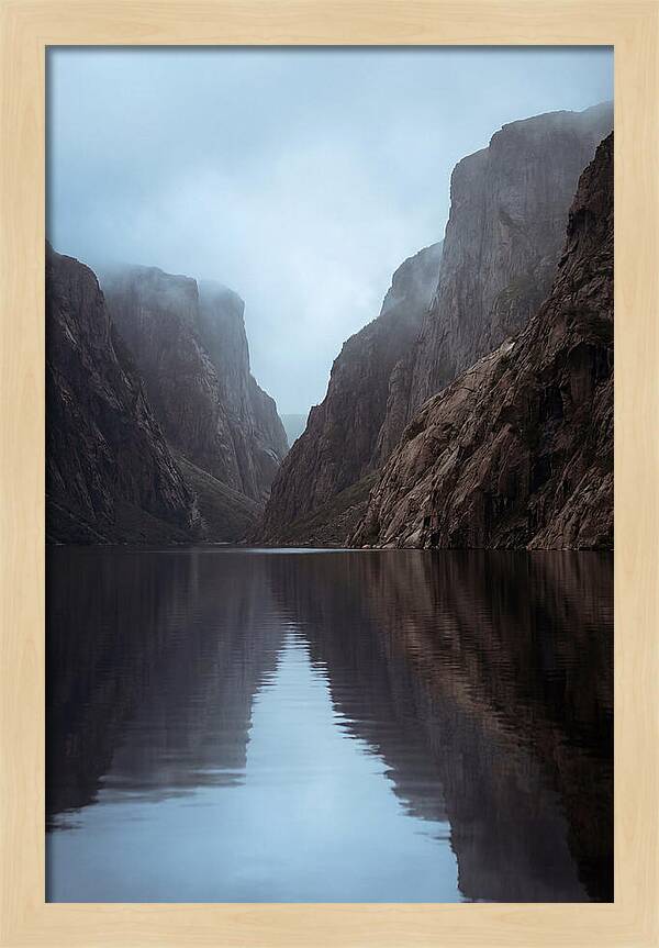 Western Brook Pond Fjord Landscape