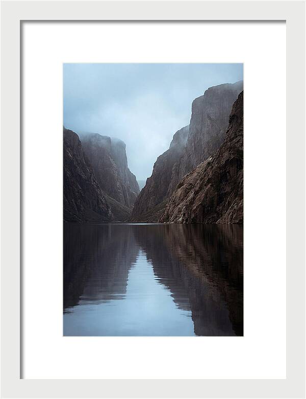 Western Brook Pond Fjord Landscape