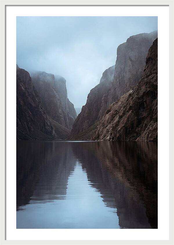 Western Brook Pond Fjord Landscape