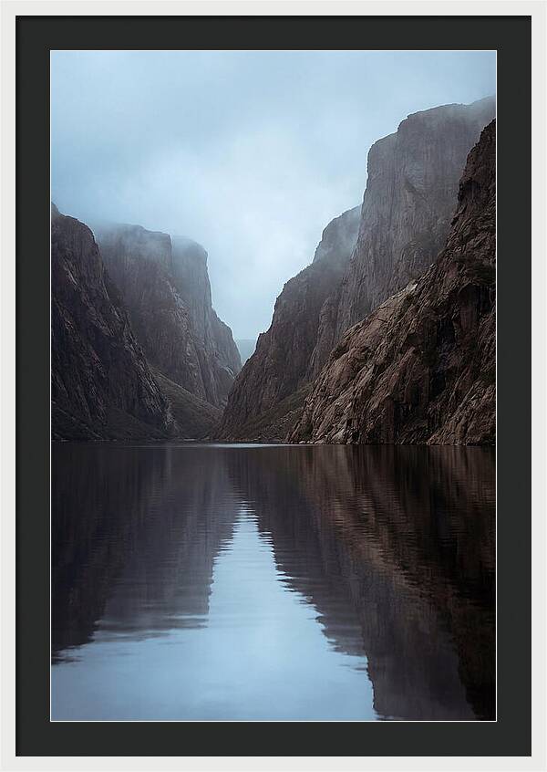Western Brook Pond Fjord Landscape
