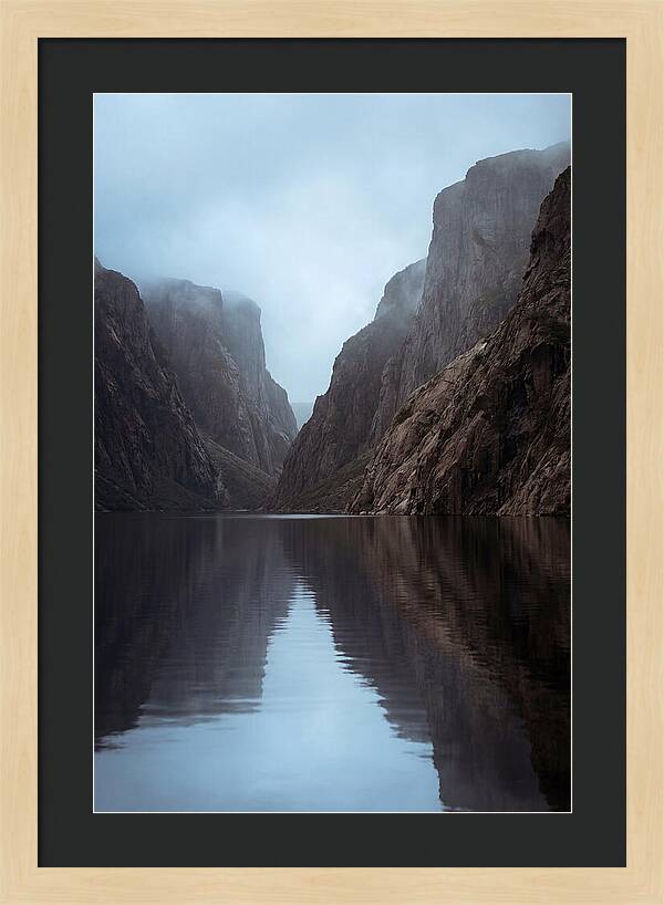 Western Brook Pond Fjord Landscape