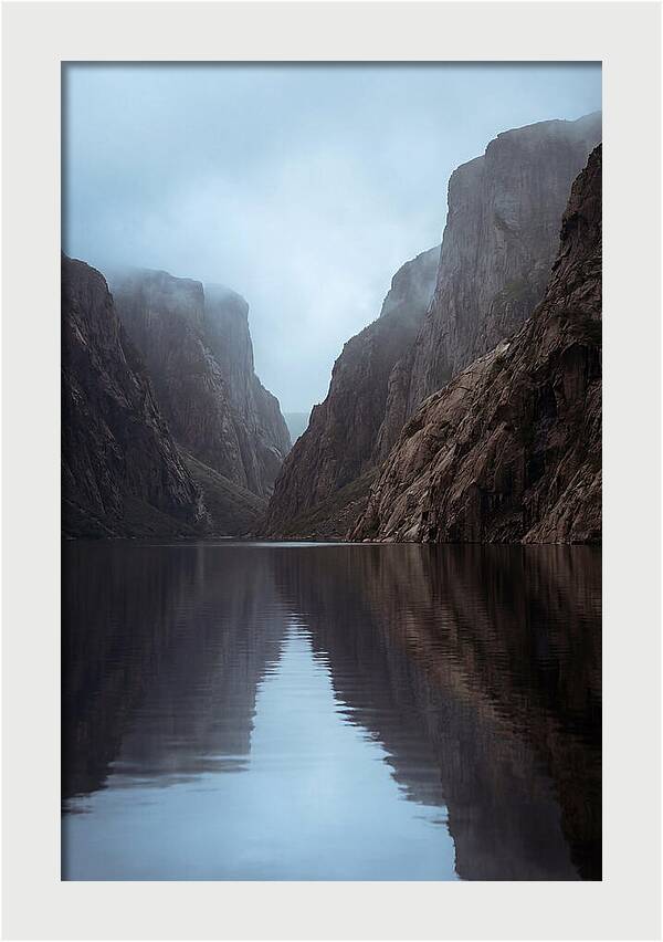 Western Brook Pond Fjord Landscape