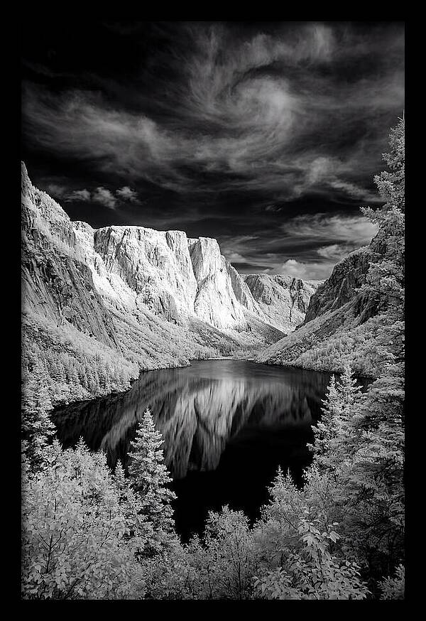 Western Brook Pond Fjord Reflection